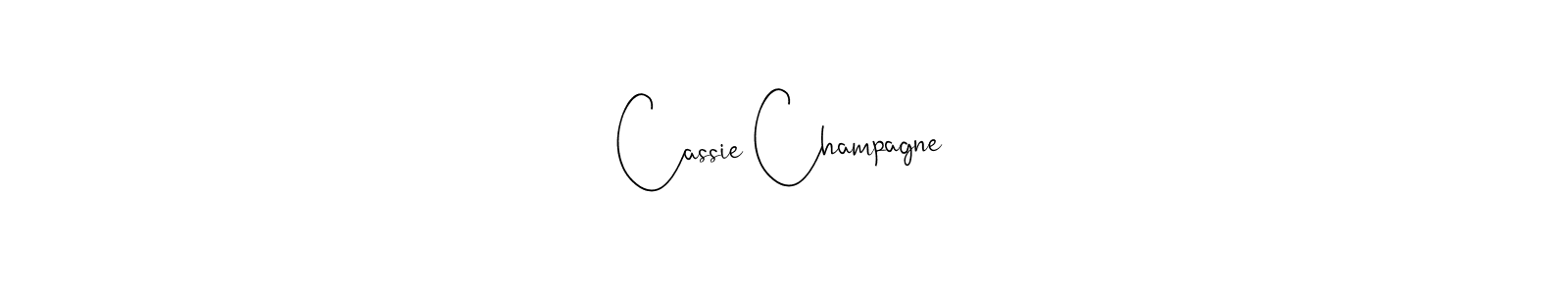 Once you've used our free online signature maker to create your best signature Andilay-7BmLP style, it's time to enjoy all of the benefits that Cassie Champagne name signing documents. Cassie Champagne signature style 4 images and pictures png