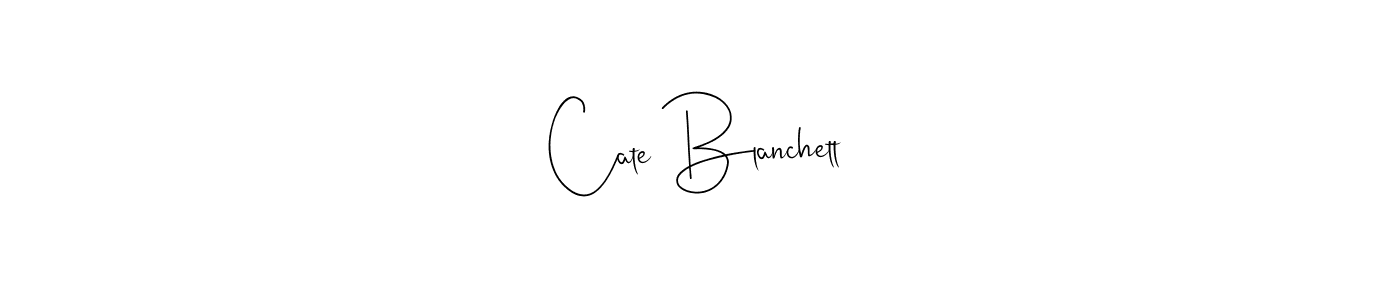 The best way (Andilay-7BmLP) to make a short signature is to pick only two or three words in your name. The name Cate Blanchett include a total of six letters. For converting this name. Cate Blanchett signature style 4 images and pictures png