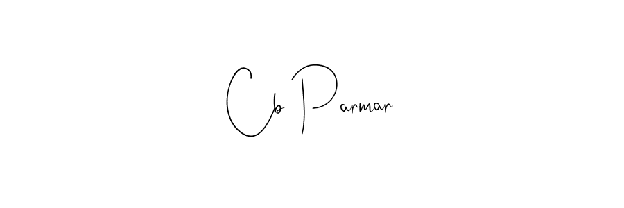 Also You can easily find your signature by using the search form. We will create Cb Parmar name handwritten signature images for you free of cost using Andilay-7BmLP sign style. Cb Parmar signature style 4 images and pictures png