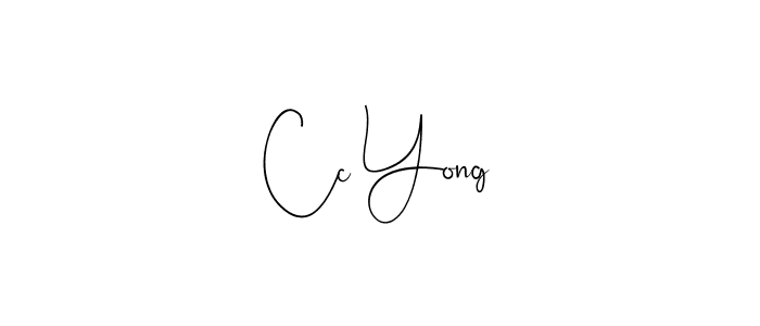 It looks lik you need a new signature style for name Cc Yong. Design unique handwritten (Andilay-7BmLP) signature with our free signature maker in just a few clicks. Cc Yong signature style 4 images and pictures png