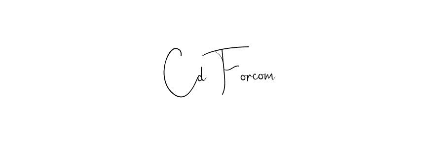 How to Draw Cd Forcom signature style? Andilay-7BmLP is a latest design signature styles for name Cd Forcom. Cd Forcom signature style 4 images and pictures png