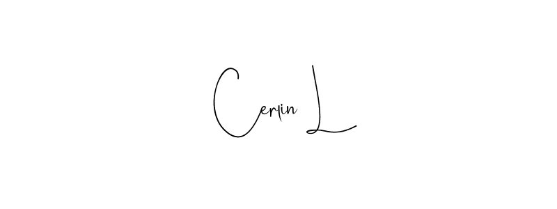 See photos of Cerlin L official signature by Spectra . Check more albums & portfolios. Read reviews & check more about Andilay-7BmLP font. Cerlin L signature style 4 images and pictures png