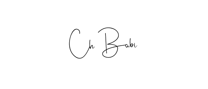 This is the best signature style for the Ch Babi name. Also you like these signature font (Andilay-7BmLP). Mix name signature. Ch Babi signature style 4 images and pictures png