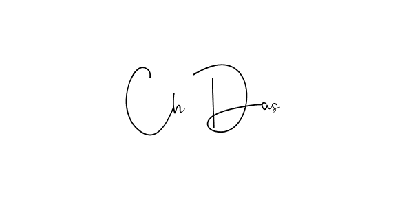 Use a signature maker to create a handwritten signature online. With this signature software, you can design (Andilay-7BmLP) your own signature for name Ch Das. Ch Das signature style 4 images and pictures png