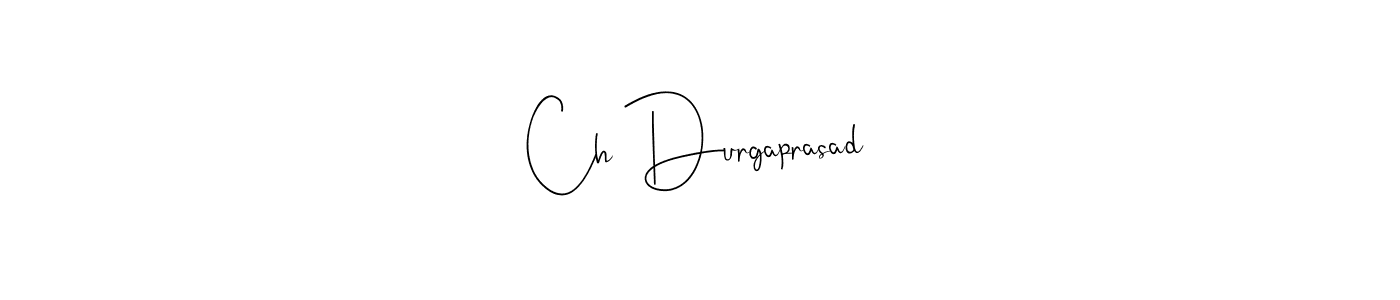 You can use this online signature creator to create a handwritten signature for the name Ch Durgaprasad. This is the best online autograph maker. Ch Durgaprasad signature style 4 images and pictures png