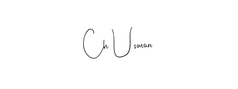 This is the best signature style for the Ch Usman name. Also you like these signature font (Andilay-7BmLP). Mix name signature. Ch Usman signature style 4 images and pictures png