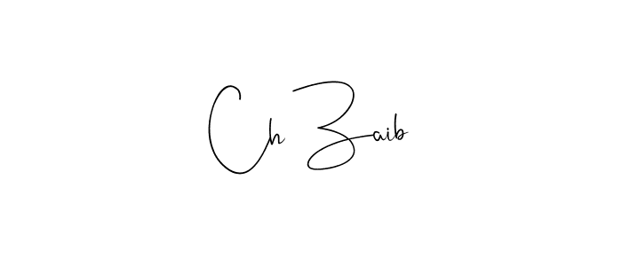 Once you've used our free online signature maker to create your best signature Andilay-7BmLP style, it's time to enjoy all of the benefits that Ch Zaib name signing documents. Ch Zaib signature style 4 images and pictures png