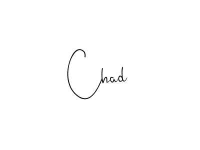 You should practise on your own different ways (Andilay-7BmLP) to write your name (Chad) in signature. don't let someone else do it for you. Chad signature style 4 images and pictures png