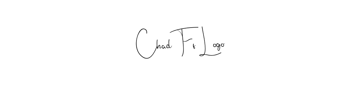 How to make Chad Ff Logo name signature. Use Andilay-7BmLP style for creating short signs online. This is the latest handwritten sign. Chad Ff Logo signature style 4 images and pictures png