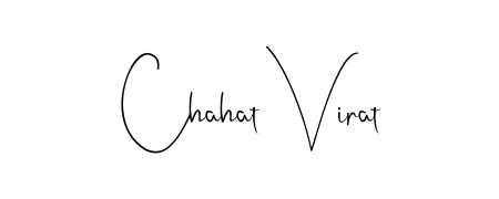 Quickly download Chahat Virat name signature in high-resolution PNG using Andilay-7BmLP style. Ready to insert into PDFs and online applications. Chahat Virat signature style 4 images and pictures png