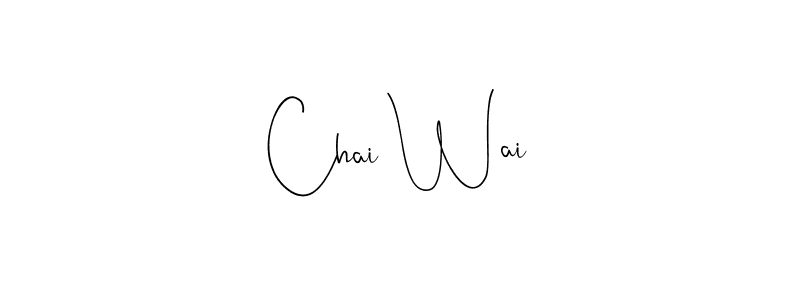 Best and Professional Signature Style for Chai Wai. Andilay-7BmLP Best Signature Style Collection. Chai Wai signature style 4 images and pictures png