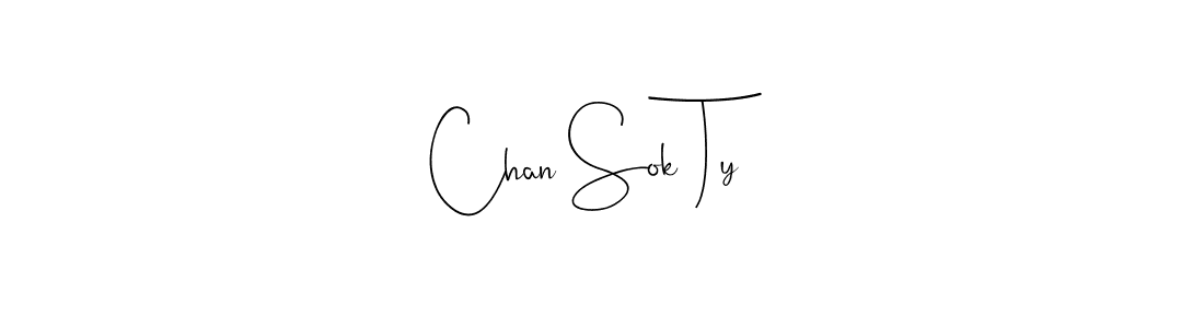 The best way (Andilay-7BmLP) to make a short signature is to pick only two or three words in your name. The name Chan Sok Ty include a total of six letters. For converting this name. Chan Sok Ty signature style 4 images and pictures png