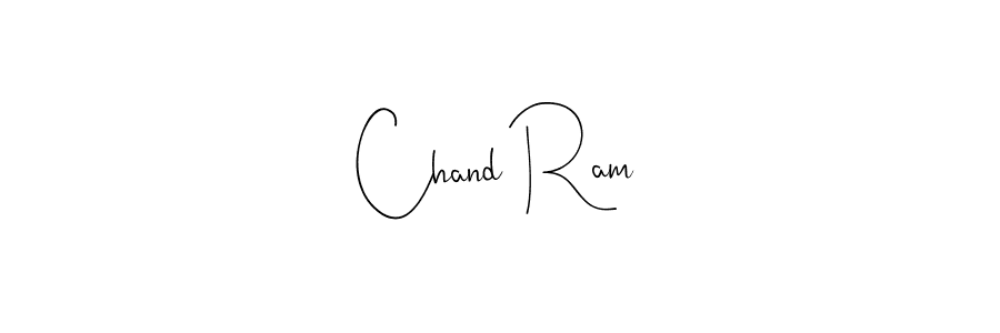 How to make Chand Ram name signature. Use Andilay-7BmLP style for creating short signs online. This is the latest handwritten sign. Chand Ram signature style 4 images and pictures png