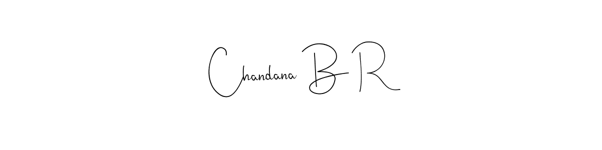 See photos of Chandana B R official signature by Spectra . Check more albums & portfolios. Read reviews & check more about Andilay-7BmLP font. Chandana B R signature style 4 images and pictures png