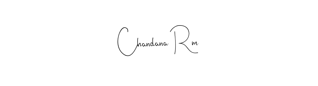 Use a signature maker to create a handwritten signature online. With this signature software, you can design (Andilay-7BmLP) your own signature for name Chandana Rm. Chandana Rm signature style 4 images and pictures png