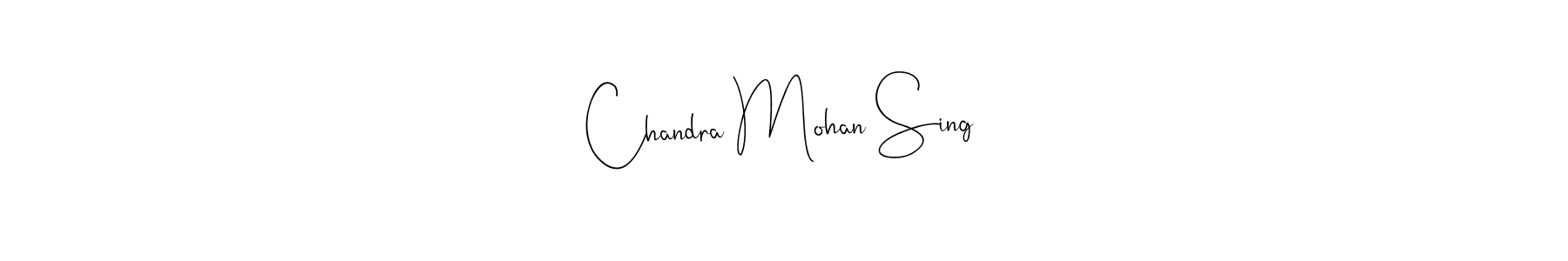 Andilay-7BmLP is a professional signature style that is perfect for those who want to add a touch of class to their signature. It is also a great choice for those who want to make their signature more unique. Get Chandra Mohan Sing name to fancy signature for free. Chandra Mohan Sing signature style 4 images and pictures png