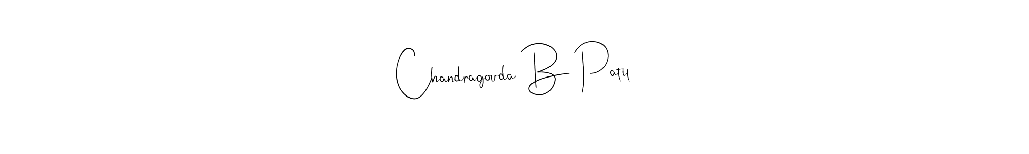 Also You can easily find your signature by using the search form. We will create Chandragouda B Patil name handwritten signature images for you free of cost using Andilay-7BmLP sign style. Chandragouda B Patil signature style 4 images and pictures png