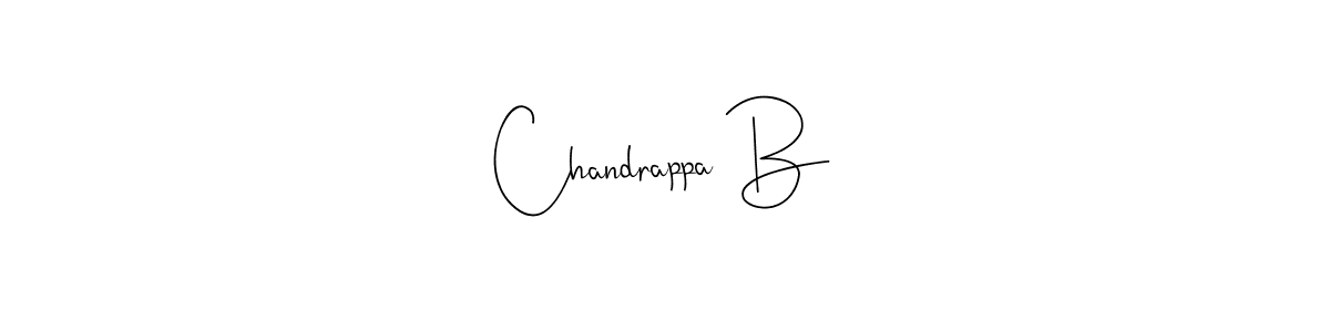 The best way (Andilay-7BmLP) to make a short signature is to pick only two or three words in your name. The name Chandrappa B include a total of six letters. For converting this name. Chandrappa B signature style 4 images and pictures png
