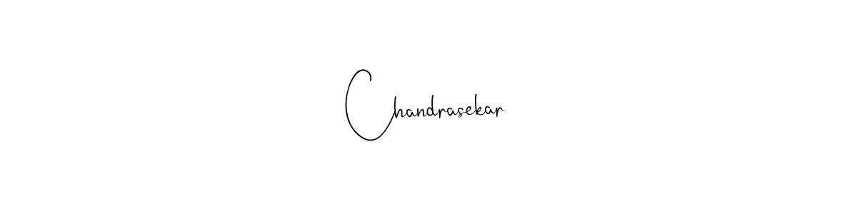 How to make Chandrasekar name signature. Use Andilay-7BmLP style for creating short signs online. This is the latest handwritten sign. Chandrasekar signature style 4 images and pictures png