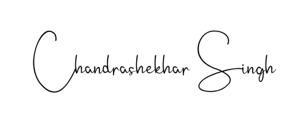 Elevate your brand with a stunning Chandrashekhar Singh eSignature. The Andilay-7BmLP style provides a balanced, flowing aesthetic for everyday signing. Chandrashekhar Singh signature style 4 images and pictures png