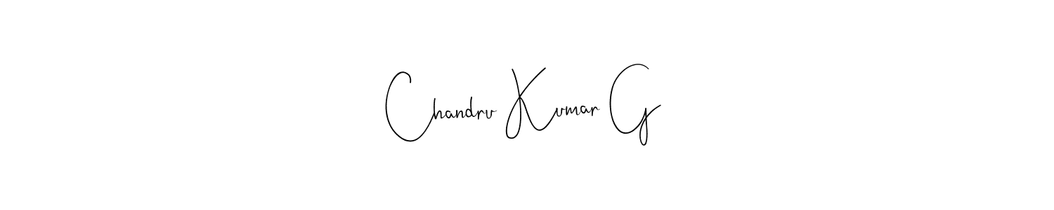 See photos of Chandru Kumar G official signature by Spectra . Check more albums & portfolios. Read reviews & check more about Andilay-7BmLP font. Chandru Kumar G signature style 4 images and pictures png