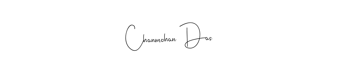 Chanmohan Das stylish signature style. Best Handwritten Sign (Andilay-7BmLP) for my name. Handwritten Signature Collection Ideas for my name Chanmohan Das. Chanmohan Das signature style 4 images and pictures png