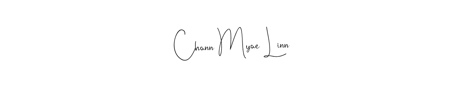 This is the best signature style for the Chann Myae Linn name. Also you like these signature font (Andilay-7BmLP). Mix name signature. Chann Myae Linn signature style 4 images and pictures png