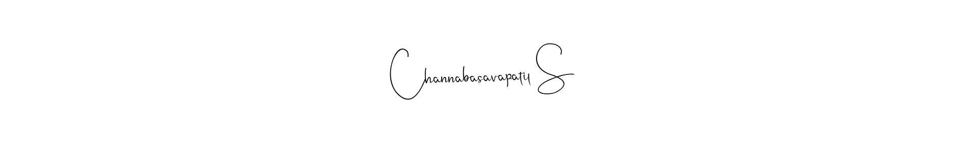 How to make Channabasavapatil S signature? Andilay-7BmLP is a professional autograph style. Create handwritten signature for Channabasavapatil S name. Channabasavapatil S signature style 4 images and pictures png