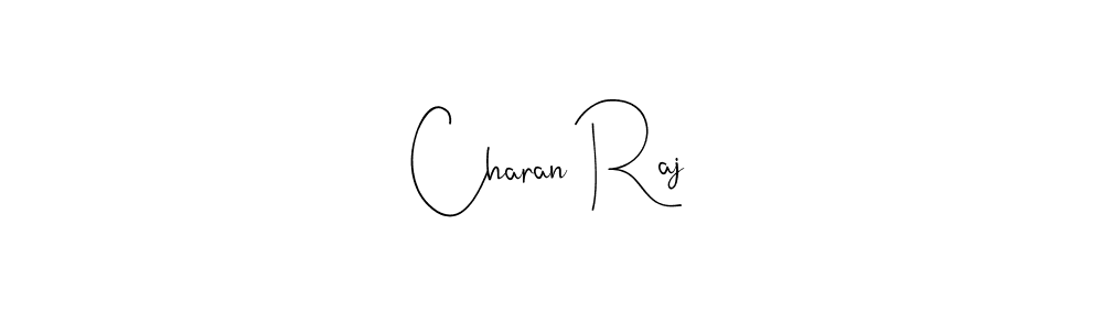 Andilay-7BmLP is a professional signature style that is perfect for those who want to add a touch of class to their signature. It is also a great choice for those who want to make their signature more unique. Get Charan Raj name to fancy signature for free. Charan Raj signature style 4 images and pictures png