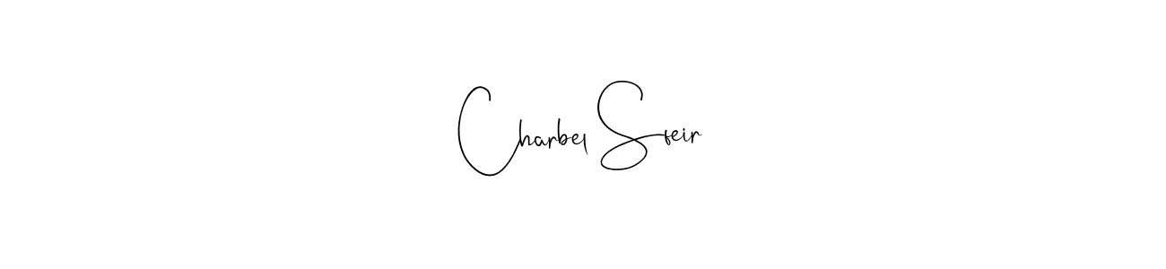 Create a beautiful signature design for name Charbel Sfeir. With this signature (Andilay-7BmLP) fonts, you can make a handwritten signature for free. Charbel Sfeir signature style 4 images and pictures png