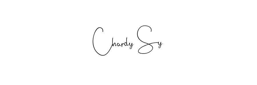 The best way (Andilay-7BmLP) to make a short signature is to pick only two or three words in your name. The name Chardy Sy include a total of six letters. For converting this name. Chardy Sy signature style 4 images and pictures png
