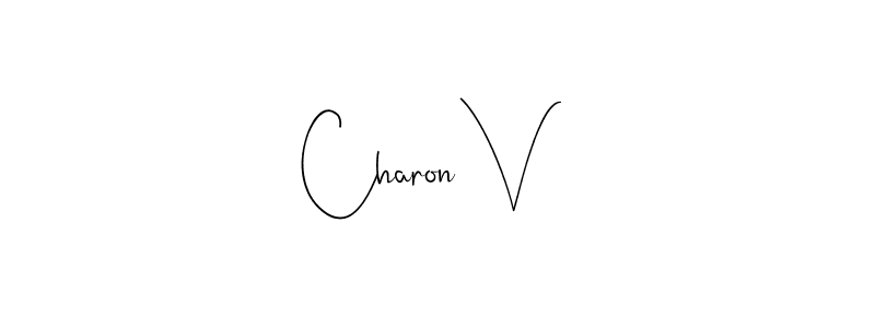 Make a beautiful signature design for name Charon V. Use this online signature maker to create a handwritten signature for free. Charon V signature style 4 images and pictures png