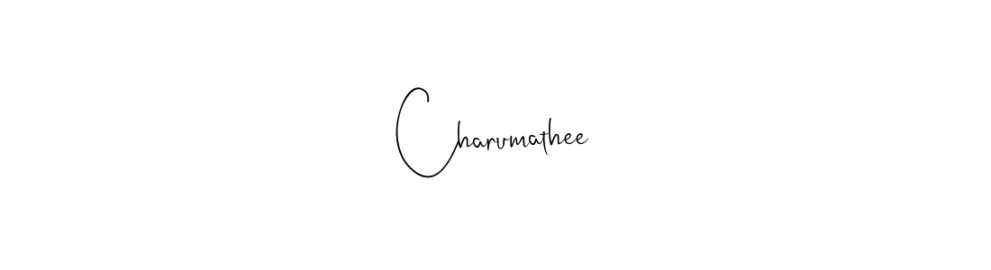 if you are searching for the best signature style for your name Charumathee. so please give up your signature search. here we have designed multiple signature styles  using Andilay-7BmLP. Charumathee signature style 4 images and pictures png