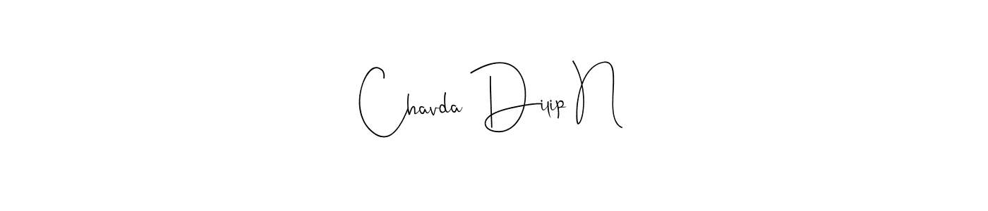 Similarly Andilay-7BmLP is the best handwritten signature design. Signature creator online .You can use it as an online autograph creator for name Chavda Dilip N. Chavda Dilip N signature style 4 images and pictures png