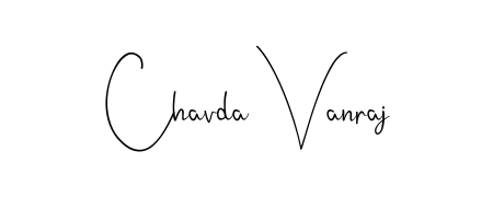 Style your name Chavda Vanraj with confidence using Andilay-7BmLP signature design. Simple, elegant, and ready for immediate document use. Chavda Vanraj signature style 4 images and pictures png