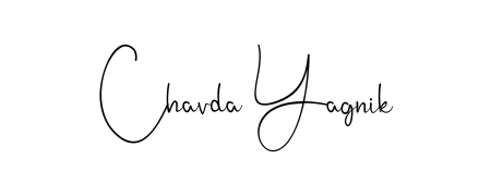 Get inspired by this graceful Andilay-7BmLP signature style for name Chavda Yagnik. Smooth loops and balanced proportions for everyday use. Chavda Yagnik signature style 4 images and pictures png