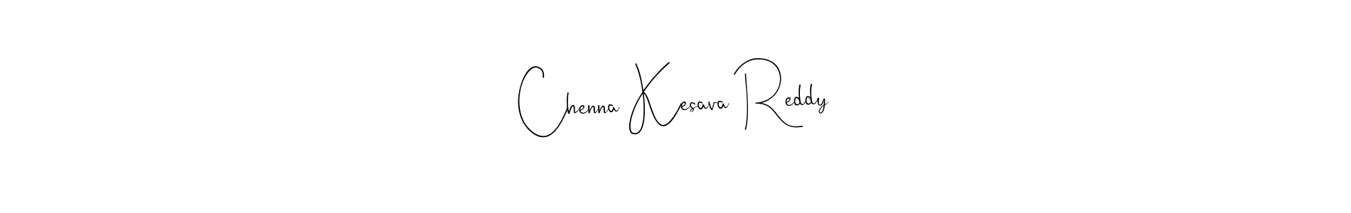 Design your own signature with our free online signature maker. With this signature software, you can create a handwritten (Andilay-7BmLP) signature for name Chenna Kesava Reddy. Chenna Kesava Reddy signature style 4 images and pictures png