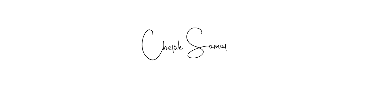 Similarly Andilay-7BmLP is the best handwritten signature design. Signature creator online .You can use it as an online autograph creator for name Chetak Samal. Chetak Samal signature style 4 images and pictures png