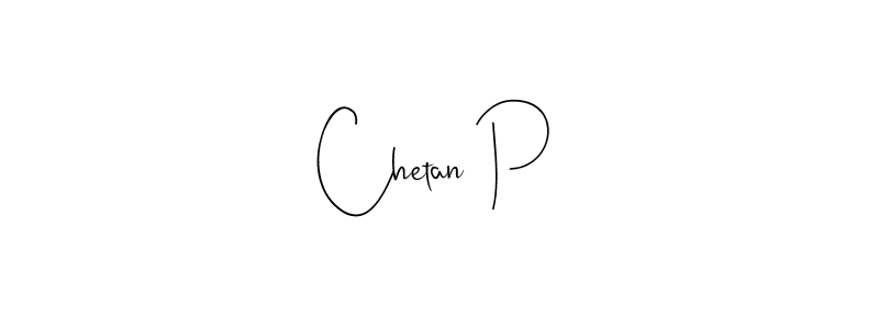 if you are searching for the best signature style for your name Chetan P. so please give up your signature search. here we have designed multiple signature styles  using Andilay-7BmLP. Chetan P signature style 4 images and pictures png