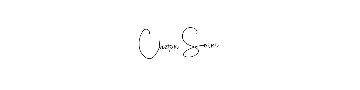 if you are searching for the best signature style for your name Chetan Saini. so please give up your signature search. here we have designed multiple signature styles  using Andilay-7BmLP. Chetan Saini signature style 4 images and pictures png