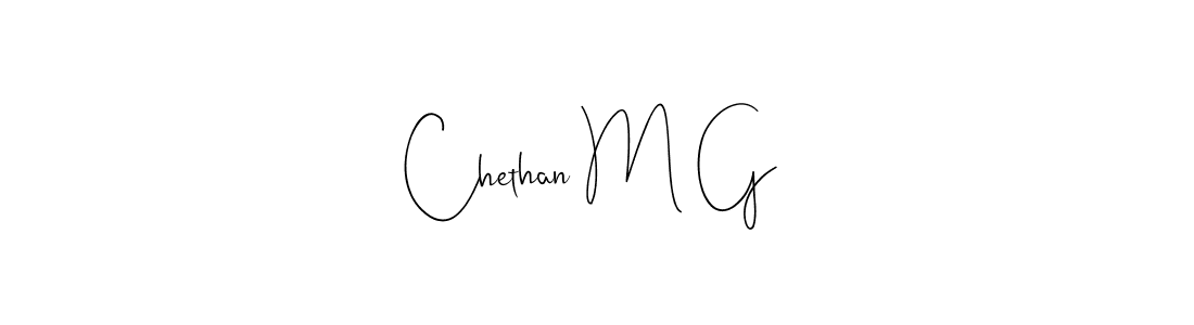 Also You can easily find your signature by using the search form. We will create Chethan M G name handwritten signature images for you free of cost using Andilay-7BmLP sign style. Chethan M G signature style 4 images and pictures png