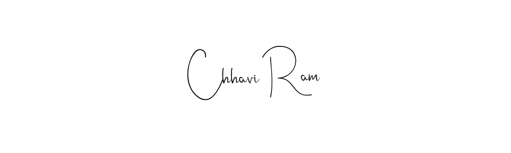 Andilay-7BmLP is a professional signature style that is perfect for those who want to add a touch of class to their signature. It is also a great choice for those who want to make their signature more unique. Get Chhavi Ram name to fancy signature for free. Chhavi Ram signature style 4 images and pictures png