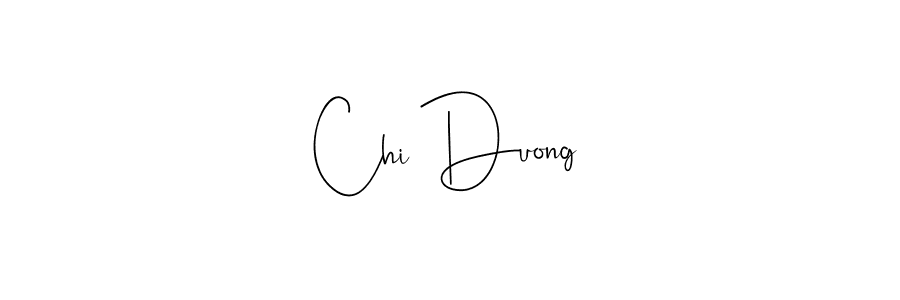 Make a beautiful signature design for name Chi Duong. With this signature (Andilay-7BmLP) style, you can create a handwritten signature for free. Chi Duong signature style 4 images and pictures png