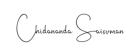 Give your name Chidananda Saisuman an exquisite flair with the Andilay-7BmLP script font. Ideal for contracts, resumes, and formal letterheads. Chidananda Saisuman signature style 4 images and pictures png