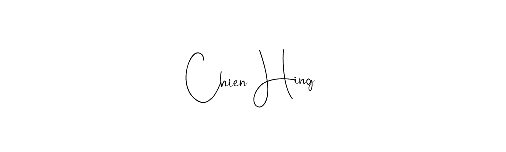 You can use this online signature creator to create a handwritten signature for the name Chien Hing. This is the best online autograph maker. Chien Hing signature style 4 images and pictures png