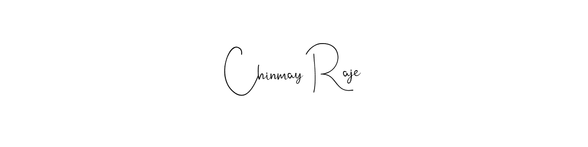 if you are searching for the best signature style for your name Chinmay Raje. so please give up your signature search. here we have designed multiple signature styles  using Andilay-7BmLP. Chinmay Raje signature style 4 images and pictures png