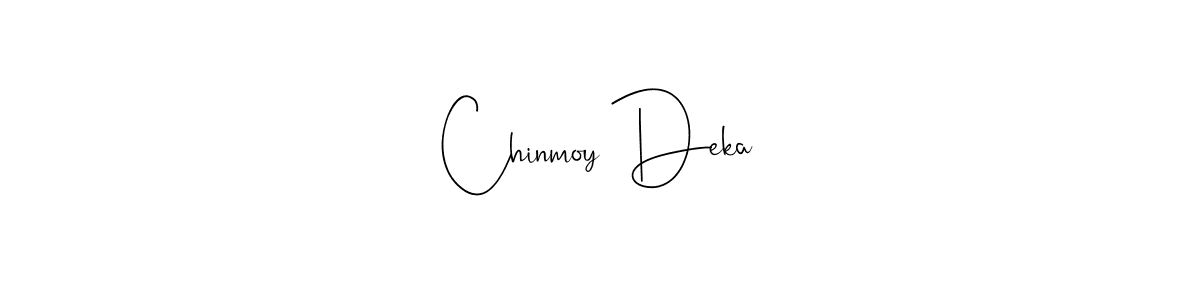 You can use this online signature creator to create a handwritten signature for the name Chinmoy Deka. This is the best online autograph maker. Chinmoy Deka signature style 4 images and pictures png