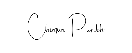 Looking for an artistic signature for Chintan Parikh? The Andilay-7BmLP calligraphy style gives a sophisticated flow suitable for business cards and emails. Chintan Parikh signature style 4 images and pictures png