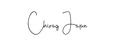 Create your official email sign-off with Chirag Jalan name in Andilay-7BmLP style. Crisp, clean, and perfectly legible across all screens. Chirag Jalan signature style 4 images and pictures png
