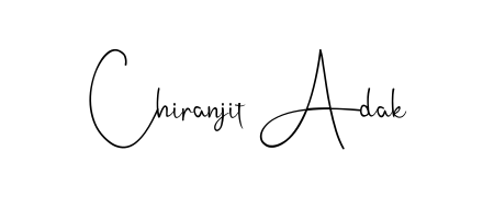 Similarly Andilay-7BmLP is the best handwritten signature design. Signature creator online. You can use it as an online autograph creator for name Chiranjit Adak. Chiranjit Adak signature style 4 images and pictures png
